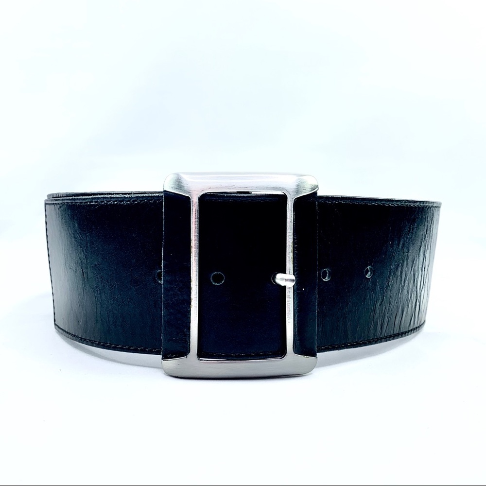 United Colors Of Benetton Leather Belt Size Small